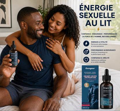 Gouttes Secrètes pour l'Amélioration de la Vitalité Masculine