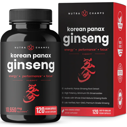 Korean Panax Ginseng – Votre énergie renaît