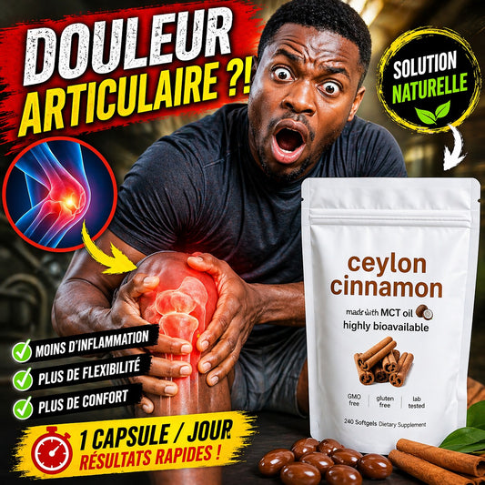 Capsules de Cannelle de Ceylan et Huile MCT- Complément Alimentaire en Gélules