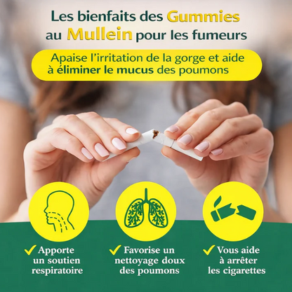 Mullein Gummies -complément alimentaire à base de plantes