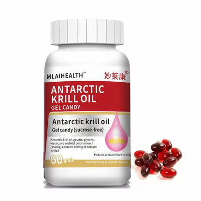 Capsules huile de krill Oméga 3 et Astaxanthine