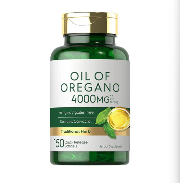 Capsules huile d'origan-complément alimentaire naturel à base de plantes