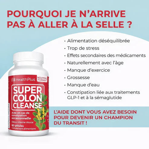 Health Plus,-Super nettoyage du côlon