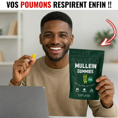 Mullein Gummies -complément alimentaire à base de plantes