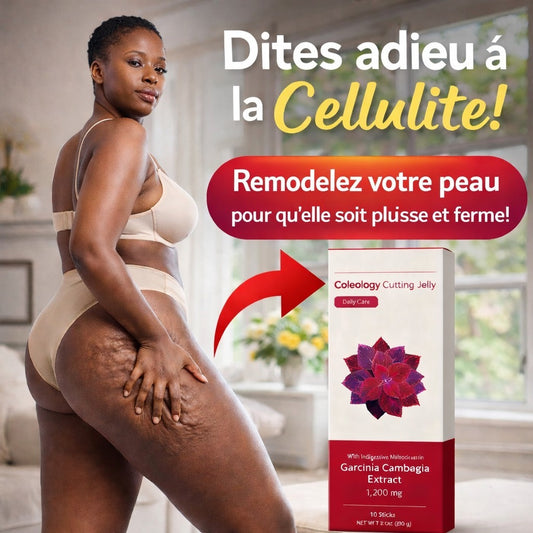 Gelée de coupe de coléologie avec graines de chia et bâtonnets de gelée au collagène