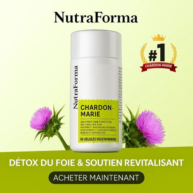 Capsules détoxifiantes au chardon marie - Soutien et nettoyage du foie